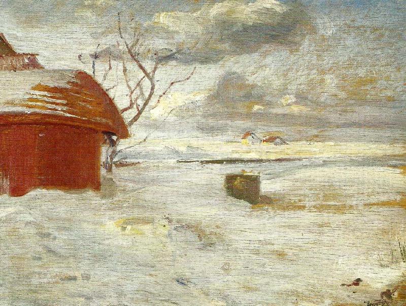 Anna Ancher snelandskab Germany oil painting art